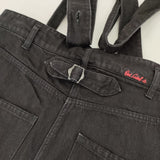 Vivienne Westwood Red Label 16-12-731005 サスペンダー付きデニムパンツ オーブ刺繍 パンツ ブラック レディース ヴィヴィアンウエストウッドレッドレーベル【中古】5-1021G△