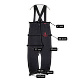 Vivienne Westwood Red Label 16-12-731005 サスペンダー付きデニムパンツ オーブ刺繍 パンツ ブラック レディース ヴィヴィアンウエストウッドレッドレーベル【中古】5-1021G△