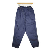 ZUCCa サルエルテーパード 製品加工 インディゴ パンツ ネイビー レディース ズッカ【中古】5-1004G∞