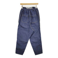 ZUCCa サルエルテーパード 製品加工 インディゴ パンツ ネイビー レディース ズッカ【中古】5-1004G∞