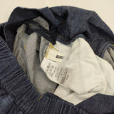 ZUCCa サルエルテーパード 製品加工 インディゴ パンツ ネイビー レディース ズッカ【中古】5-1004G∞