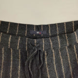 45R/45rpm ジャージフラノストレッチイージーパンツ 定価26400円 ウール パンツ ネイビー レディース フォーティーファイブアールピーエム【中古】5-1030T∞