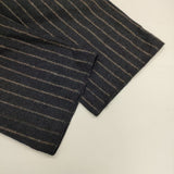 45R/45rpm ジャージフラノストレッチイージーパンツ 定価26400円 ウール パンツ ネイビー レディース フォーティーファイブアールピーエム【中古】5-1030T∞