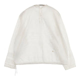 45R/45rpm インドカディのリボンレースdeTシャツ 定価71500円 刺繍 ブラウス シャツ ホワイト レディース フォーティーファイブアールピーエム【中古】5-1124M∞