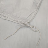 45R/45rpm インドカディのリボンレースdeTシャツ 定価71500円 刺繍 ブラウス シャツ ホワイト レディース フォーティーファイブアールピーエム【中古】5-1124M∞