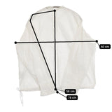 45R/45rpm インドカディのリボンレースdeTシャツ 定価71500円 刺繍 ブラウス シャツ ホワイト レディース フォーティーファイブアールピーエム【中古】5-1124M∞