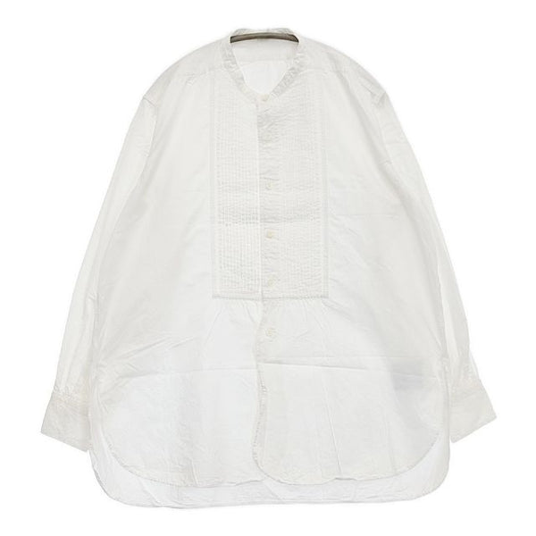 45R/45rpm 180番三子の908ビッグーグーシャツ 定価58300円 長袖シャツ ホワイト レディース フォーティーファイブアールピーエム【中古】5-1109M∞