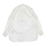 45R/45rpm 180番三子の908ビッグーグーシャツ 定価58300円 長袖シャツ ホワイト レディース フォーティーファイブアールピーエム【中古】5-1109M∞