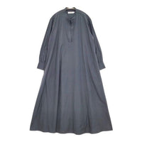 鎌倉シャツ Maker’s Shirt 鎌倉 Aライン スキッパーシャツワンピース ワンピース ネイビー レディース 鎌倉シャツ【中古】5-1004M∞