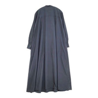 鎌倉シャツ Maker’s Shirt 鎌倉 Aライン スキッパーシャツワンピース ワンピース ネイビー レディース 鎌倉シャツ【中古】5-1004M∞