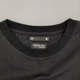 MINED/CONVERSE TOKYO レースアップ サイズ1 半袖Ｔシャツ カットソー ブラック レディース マインデニム/コンバーストウキョウ【中古】5-0708S♪