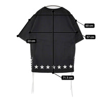 MINED/CONVERSE TOKYO レースアップ サイズ1 半袖Ｔシャツ カットソー ブラック レディース マインデニム/コンバーストウキョウ【中古】5-0708S♪