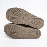 UGG W KARLIE BROOCH スワロフスキー リボン サイズ23cm ムートン ブーツ グレージュ レディース アグ【中古】5-1117T◎