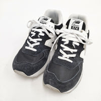 NEW BALANCE WL574FQ2 サイズ25cm スニーカー ブラック レディース ニューバランス【中古】5-0901G◎