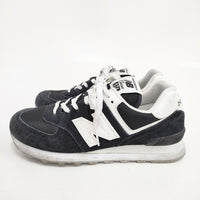 NEW BALANCE WL574FQ2 サイズ25cm スニーカー ブラック レディース ニューバランス【中古】5-0901G◎