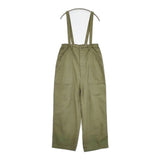 LENO コットンベイカーサロペット BAKER SALOPETTEFADE 定価39600円 オーバーオール サロペット 24SS カーキ レディース リノ【中古】5-1004M∞