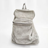 Sisii スウェードレザーバックパック ダスティグレー リュック・デイパック グレー レディース シシ【中古】5-0918G∞