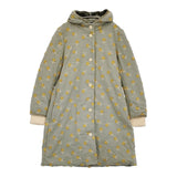 mina perhonen skip ra6372 サイズ36 ダウンコート グレー系 レディース ミナペルホネン【中古】5-1103A♪