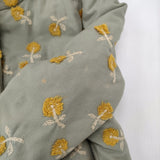 mina perhonen skip ra6372 サイズ36 ダウンコート グレー系 レディース ミナペルホネン【中古】5-1103A♪