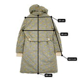 mina perhonen skip ra6372 サイズ36 ダウンコート グレー系 レディース ミナペルホネン【中古】5-1103A♪