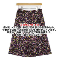 mina perhonen ceremony la5443 ウール ドット スカート マルチカラー レディース ミナペルホネン【中古】5-1004M∞