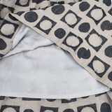 mina perhonen luna ns5568 リネンシルク カットジャガード スカート ベージュ ネイビー レディース ミナペルホネン【中古】5-1124M∞