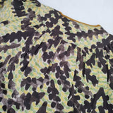 mina perhonen fir tree na3585 コットン 36 ワンピース イエロー グリーン ブラウン レディース ミナペルホネン【中古】5-1124M∞