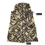 mina perhonen fir tree na3585 コットン 36 ワンピース イエロー グリーン ブラウン レディース ミナペルホネン【中古】5-1124M∞