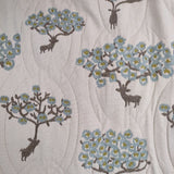 mina perhonen bloom na5617 定価44100円 サイズ36 アクリルコットン スカート ベージュ ブラウン レディース ミナペルホネン【中古】5-1207T∞