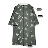 mina perhonen forest parade qa3872 コットンカシミヤシルク 刺繍 定価69300円 ワンピース グリーン レディース ミナペルホネン【中古】5-1207T∞