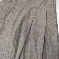 MHL. 578-156271 サイズ1 定価29400円 スクエアネック ノースリーブ ワンピース グレー レディース エムエイチエル【中古】5-0708S♪