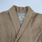 nest Robe 01124-2075 ウール ガウン ベルト付き コート ベージュ レディース ネストローブ【中古】5-1207T∞