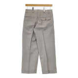 MARGARET HOWELL ウールリネンタック 578-243102 センタープレススラックス パンツ グレー レディース マーガレットハウエル【中古】5-0804M∞