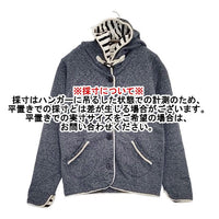 SHIPS フード付き コットンポリエステル ジャケット ブルー レディース シップス【中古】5-1004M∞