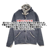 SHIPS フード付き コットンポリエステル ジャケット ブルー レディース シップス【中古】5-1004M∞