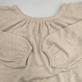 45R/45rpm ウール天竺ブラウス 定価25000円 ブラウス シャツ ベージュ レディース フォーティーファイブアールピーエム【中古】5-1030T∞