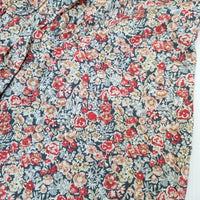 HUG O WaR 花柄 コットンドレス ワンピース レッド ピンク レディース ハグオーワー【中古】5-1004M∞