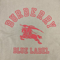 BURBERRY BLUE LABEL トレーナー スウェット ベージュ レディース バーバリーブルーレーベル【中古】5-1004M∞