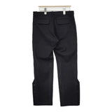 Y's YL-P32-140 サイドボタン ウール パンツ ブラック レディース ワイズ/Yohji【中古】5-1030T∞