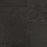 COMME des GARCONS パッチワーク ハイネック ウール 製品染め セーター ニット AD2000 ブラック レディース コムデギャルソン【中古】5-1030T∞