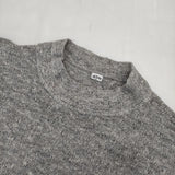 45R/45rpm 杢もく超ガーゼのモックネックTシャツ 定価28600円 セーター ニット グレー レディース フォーティーファイブアールピーエム【中古】5-1006M∞