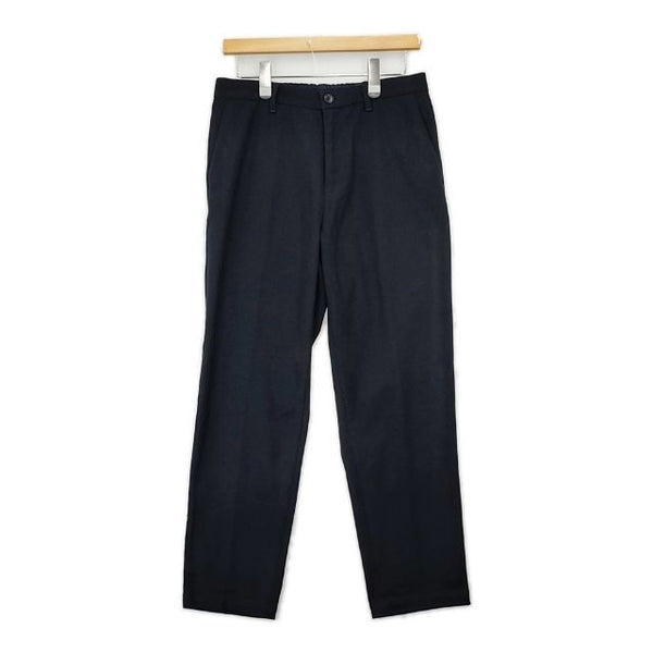 URBAN RESEARCH DOORS ウールライクテーパードトラウザー 定価9900円 パンツ ネイビー メンズ アーバンリサーチドアーズ【中古】5-1120T∞