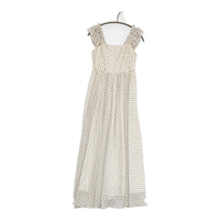 Diagram GRACE CONTINENTAL ドットジャガードワンピース 24AW アイボリー レディース ダイアグラム グレースコンチネンタル【中古】5-0704S♪