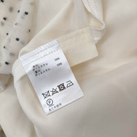 Diagram GRACE CONTINENTAL ドットジャガードワンピース 24AW アイボリー レディース ダイアグラム グレースコンチネンタル【中古】5-0704S♪