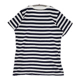 n100 nc-1071 ボーダー サイズ34 半袖Ｔシャツ カットソー ネイビー ホワイト レディース エヌワンハンドレッド【中古】5-0704S♪
