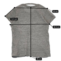 n100 nc-9105 サイズ34 半袖Ｔシャツ カットソー グレー レディース エヌワンハンドレッド【中古】5-0704S♪