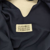 MARTIN MARGIELA 6 オリゾンティ時代 イタリア製 ノースリーブドレス バックスリット レーヨン ワンピース ネイビー レディース マルタンマルジェラ【中古】5-0804S∞