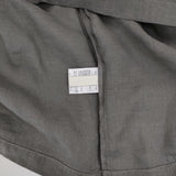 evam eva linen pullover 定価28600円 E251T241 サイズM 半袖 ブラウス シャツ 25SS グレー レディース エヴァムエヴァ【中古】5-0804S∞