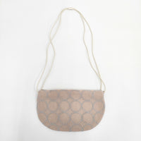 mina perhonen tambourine クッペバッグ coupe bag 定価15000円 ショルダーバッグ ピンク ベージュ レディース ミナペルホネン【中古】5-0809G◎
