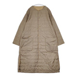 Plantation ライトリバーダウンコート 定価31900円 PL13FA614 リバーシブル ダウンコート ブラウン レディース プランテーション【中古】5-1207T∞